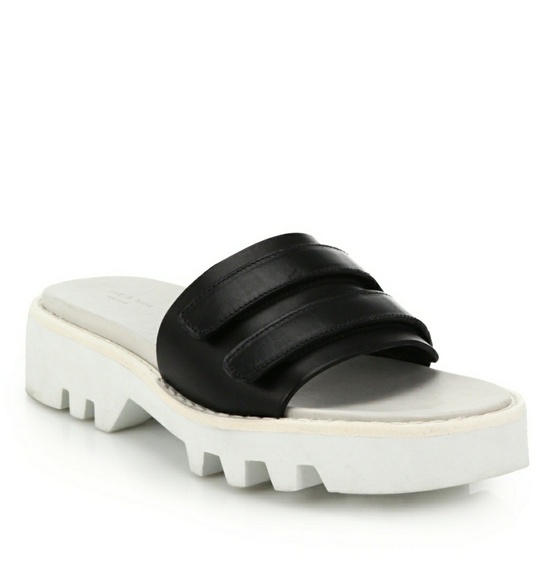 rag & bone Shoes - Rag and Bone 8.5 M slide sandals Seldon black